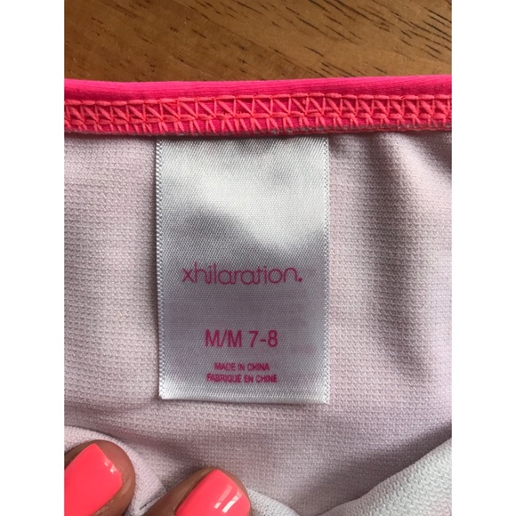 Xhilaration | Pink Color Block | Tankini & Bikini - Picture 4 of 6